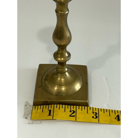 Vintage Solid Brass Candle Stick 7” approx - Picture 7 of 11